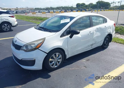 2017 Kia Rio Lx z USA, uszkodzony, nr VIN KNADM4A35H6014648